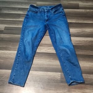 Old Navy OG Strech Jeans Size 8  Inseam 26' High Rise